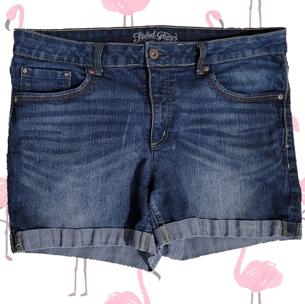 Plus Size Jean Shorts